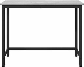 vidaXL τραπέζι Γκρίζο Σονομα 80 x 50 x 76,5 εκ