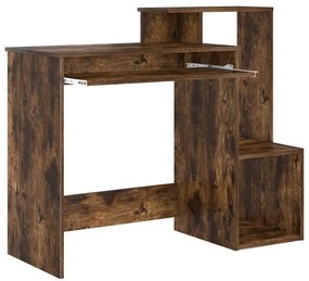 vidaXL Γραφείο Καπνιστή δρυς 106 x 40 x 88.5 εκ Επεξεργασμένο ξύλο