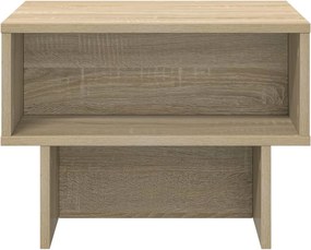 vidaXL Τραπεζάκι σαλονιού Δρύς Sonoma 48 x 46 x 35 εκ.