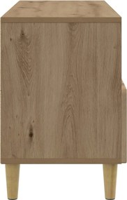 vidaXL Ντουλάπι TV 102 x 34,5 x 50 εκ. Artisan Δρυς Επεξεργασμένο Ξύλο