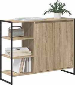 vidaXL Βοηθητικό ντουλάπι Σονόμα 96.5 x 30 x 75 εκ Επεξεργασμένο ξύλο