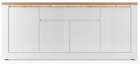 Έπιπλο Τηλεόρασης Ανθρακί Οξειδωμένο 121x43x57