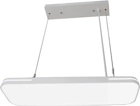 LED panel φωτιστικό παραλληλόγραμμο 30W 190x600mm κρεμαστό 3000K θερμό φως λευκό