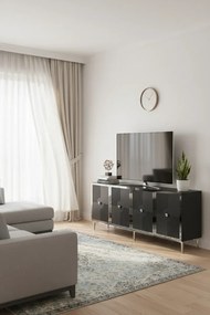 Stewehome Πολυλειτουργική κονσόλα ντουλάπι για καφέ και βάση τηλεόρασης 180x32x75 cm