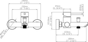 Karag Artemis SO903F12 Rose Gold - Μπαταρία λουτρού