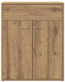 vidaXL Sideboard Artisan Oak 60x30x75 cm Κατασκευασμένο ξύλο