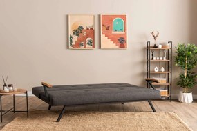 3-Seat Sofa-Bed Zven - Dark Grey Dark Grey