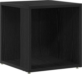 vidaXL Γωνιακά ράφια Μαύρη Οξυά 33 x 33 x 34,5 cm Επεξεργασμένο ξύλο