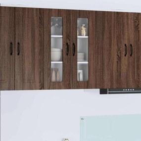 vidaXL Ντουλάπα Κουζίνας Kalmar Καφέ δρυς 60 x 31 x 80 εκ.