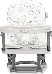 FEEDING CHAIR EGO PLUS 2in1 WHITE FLUFF PU LEATHER