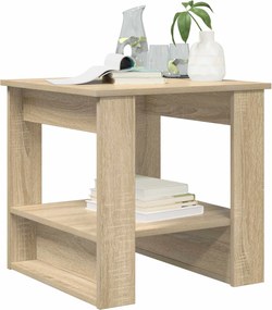 vidaXL Τραπεζάκι σαλονιού Δρύς Sonoma 51 x 50 x 50 εκ.