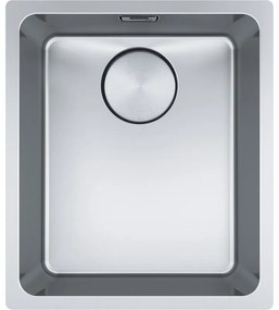 Franke Mythos MYX 110-34 Ανοξείδωτος Νεροχύτης Υποκαθήμενος Inox 45 cm