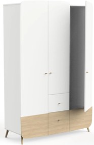 Ντουλάπα Firma τρίφυλλη-Leuko