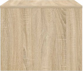 vidaXL Τραπεζάκι σαλονιού Δρύς Sonoma 60 x 50 x 40 εκ