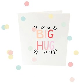 Ευχετήρια Κάρτα Κονφετί Big Hug GL-CC-38 10x9cm Multi The Gift Label