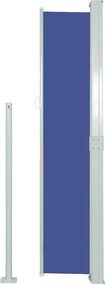 vidaXL Σκίαστρο Πλαϊνό Συρόμενο Βεράντας Μπλε 170 x 300 εκ.