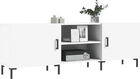 vidaXL Έπιπλο Τηλεόρασης Λευκό 150x30x50 εκ. από Επεξεργασμένο Ξύλο