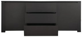 Μπουφές Kalya pakoworld σε ανθρακί απόχρωση 220x49x89.5εκ