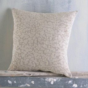 Μαξιλαροθήκη Διακοσμητική Kober Beige Ρυθμός 40Χ40 Chenille,Cotton,Polyester