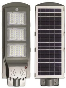 Φωτιστικό Οδικού Δικτύου Led Ηλιακό Plus 200-57809 Με Αισθητήρα Κίνησης 60W 4000K 5100lm IP65 63,5x2