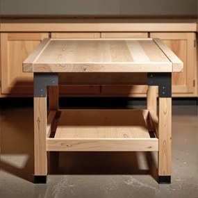 VEVOR 8pcs Workbench Corner Brackets Kit 6.5 x 6.5 x 6.5 in/165 x 165 x 165 mm