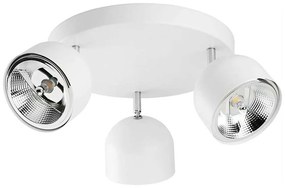 Φωτιστικό Οροφής - Σποτ Altea 6514 3xGU10 AR111 12W 42x17cm White TK Lighting