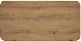 vidaXL Τραπεζάκι σαλονιού Artisan Δρυς 100 x 50 x 45 cm