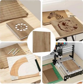 vidaXL Διακοσμητικά Πάνελ 50 τμχ. Artisan Oak 30 x 30 x 0.27 εκ.