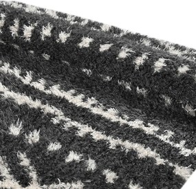 Χαλί (160x230) Polcarpet New Flokati 383 D.Grey/Beige