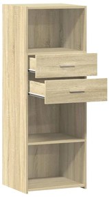 vidaXL Ντουλάπι Sonoma Δρυς 45x42,5x124 εκ. από Επεξεργασμένο Ξύλο