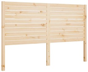 vidaXL Κεφαλάρι Κρεβατιού 141 x 4 x 100 εκ. από Μασίφ Ξύλο Πεύκου