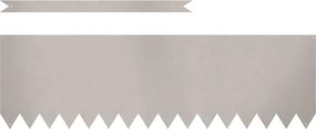 vidaXL Περίγραμμα γκαζόν 10 pcs 100 x 0.05 x 20 εκ Σκ rusty