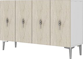 Console Salkım 120 - White, Travertine, Silver White
Travertine
Silver