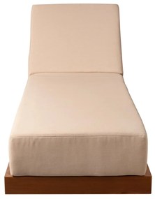 Sunbed/Lounger S Line με χοντρό στρώμα 206cm X 76cm S2126-00N3