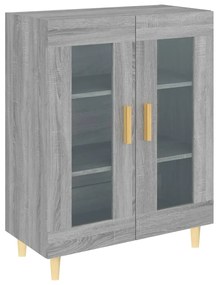 vidaXL Ντουλάπι Γκρι Sonoma 69,5 x 34 x 90 εκ. από Επεξεργασμένο Ξύλο