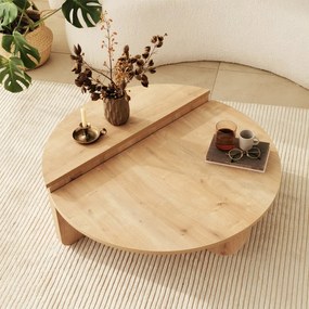 Coffee Table Podium - Sapphire Oak Sapphire Oak