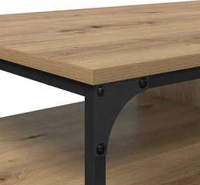 vidaXL Τραπεζάκι σαλονιού Artisan Oak 100 x 50 x 45 cm