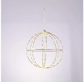 Χριστουγεννιάτικη Μπάλα με 96 Mini LED Φ20 ACA-X069614226-Κίτρινο X069614226