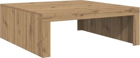 vidaXL Τραπεζάκι Σαλονιού Artisan Δρυς 100x100x35 εκ. Επεξ. Ξύλο
