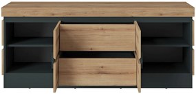 Έπιπλο τηλεόρασης Creto 2D2S