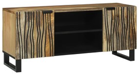 vidaXL Ντουλάπα Τηλεόρασης 105x33.5x46 cm Μασίφ ξύλο μάνγκο