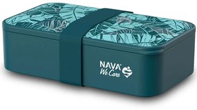 Φαγητοδοχείο We Care 10-259-032 18,5x11x5cm 650ml Petrol Nava Silicon,Plastic