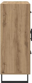 vidaXL Πλαϊνό γραφείο Artisan Oak 69,5 x 34 x 90 εκ.