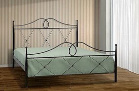 Κρεβάτι ΑΘΗΝΑ1 για στρώμα 140χ190 διπλό με επιλογή χρώματος
