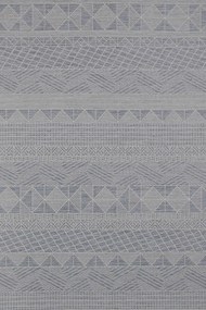 Χαλί Ψάθινο Jersey 765/514 Grey-Petrol Colore Colori 200X250cm