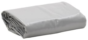 vidaXL Μουσαμάς Γκρι 1,5 x 2,5 μ. 650 γρ./μ²