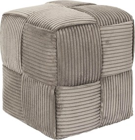 Σκαμπό Scott Home Deco Factory - 36x38cm - Γκρι