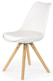 K201 chair color: white DIOMMI V-CH-K/201-KR-BIAŁE