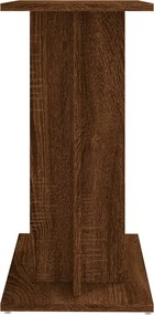 vidaXL Βάση Ενυδρείου Καφέ Δρυς 60x30x60 εκ. από Επεξεργασμένο Ξύλο