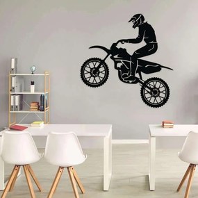 Διακοσμητικό τοίχου Λαμαρίνα Kp45 Art - 1mx1m, Μαύρο